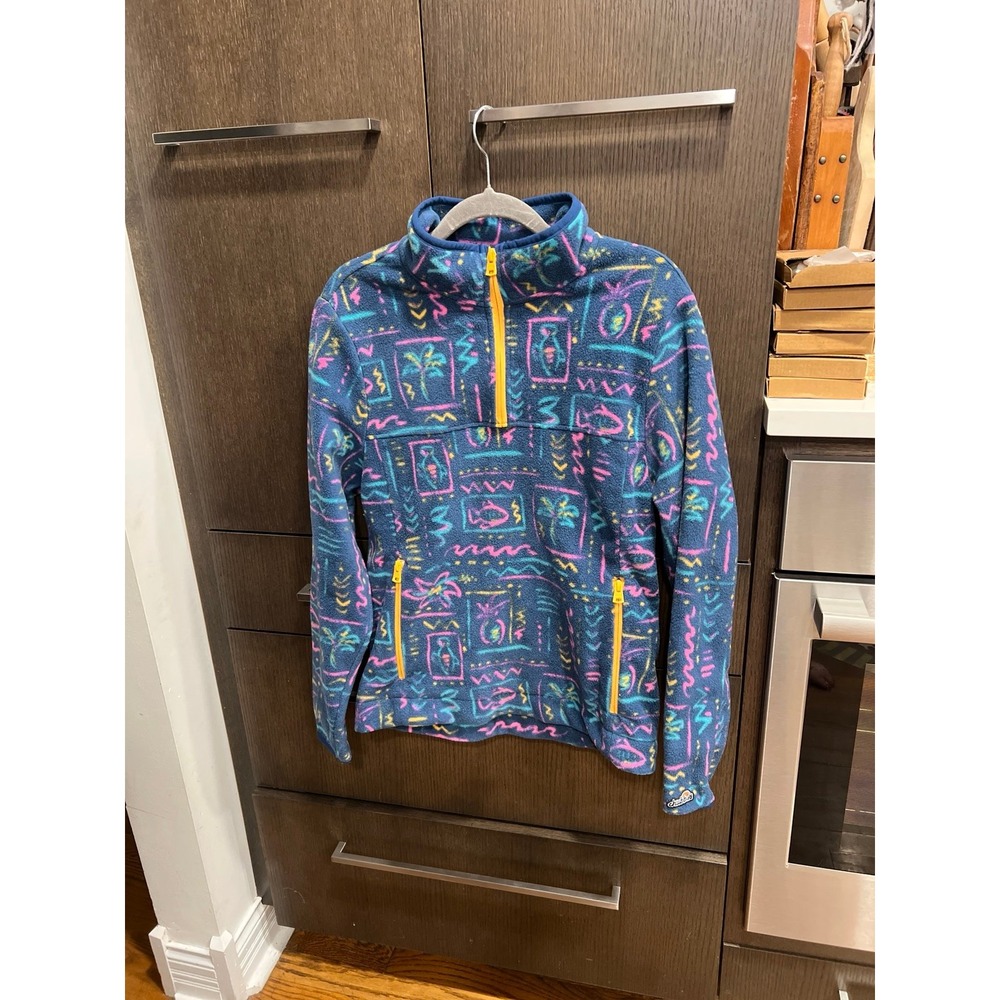 Chubbies Men's The Chilly Vibe Fleece Quarter Zip Pullover small